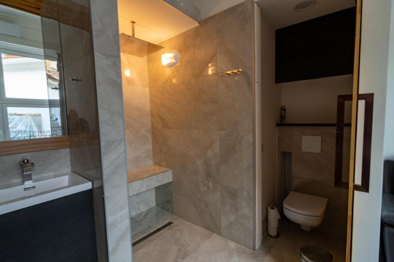 Tower Szeged Belvarosi Exkluziv Panoramas Apartman - Free Parking ภายนอก รูปภาพ